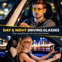 DuskShift - Lunettes de conduite photochromiques jour et nuit