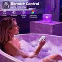 RippleCube - Lampe d'ambiance rechargeable effet vagues
