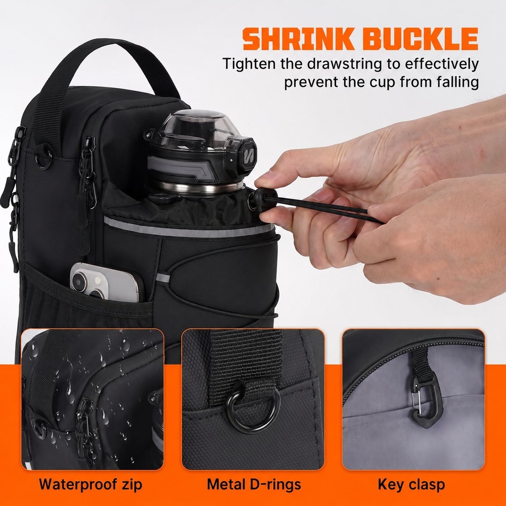 MagRack - Sac de sport magnétique pour rack de musculation