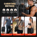 MagRack - Sac de sport magnétique pour rack de musculation