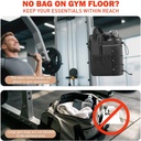 MagRack - Sac de sport magnétique pour rack de musculation