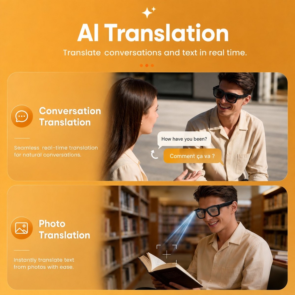 Luma - Lunettes connectées IA à verres électrochromes