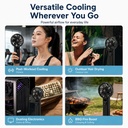 AERVOX HyperJet - Ventilateur portable 100 vitesses