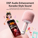 SOAIY - Micro karaoké Bluetooth avec haut-parleur intégré