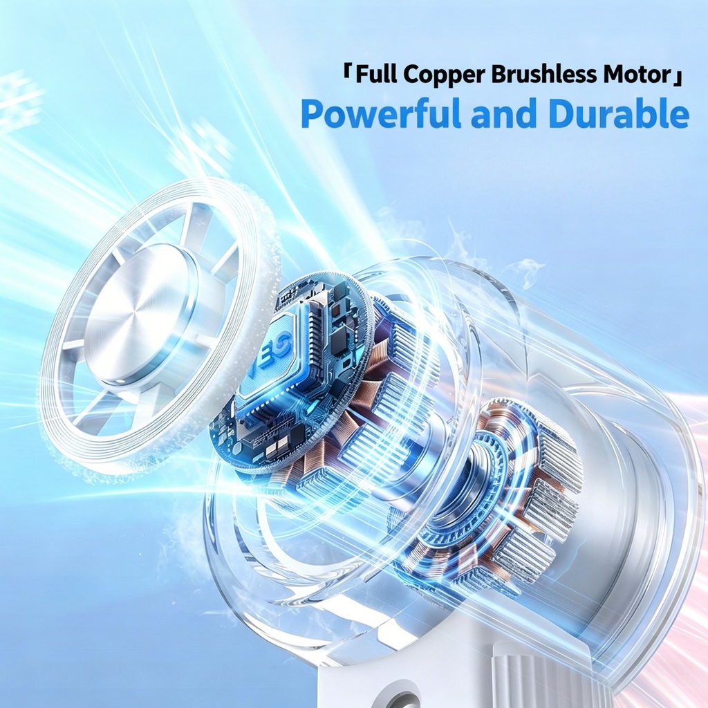 FrostBreeze - Ventilateur brumisateur 3 en 1 rafraîchissant
