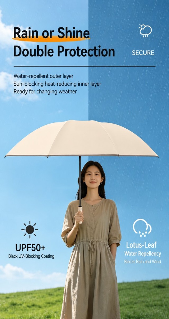 StormGuard - Parapluie inversé automatique résistant au vent