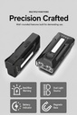 Lampe de poche EDC à clip et base magnétique, 8 modes