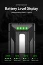 Lampe de poche EDC à clip et base magnétique, 8 modes