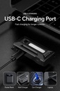 Lampe de poche EDC à clip et base magnétique, 8 modes