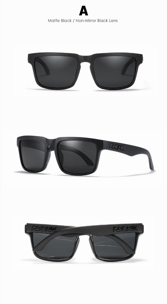 KDEAM - Lunettes de soleil polarisées unisexes UV400