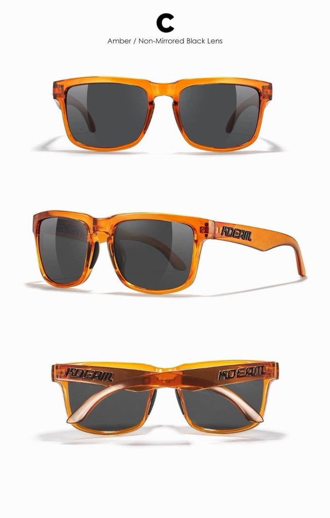 KDEAM - Lunettes de soleil polarisées unisexes UV400