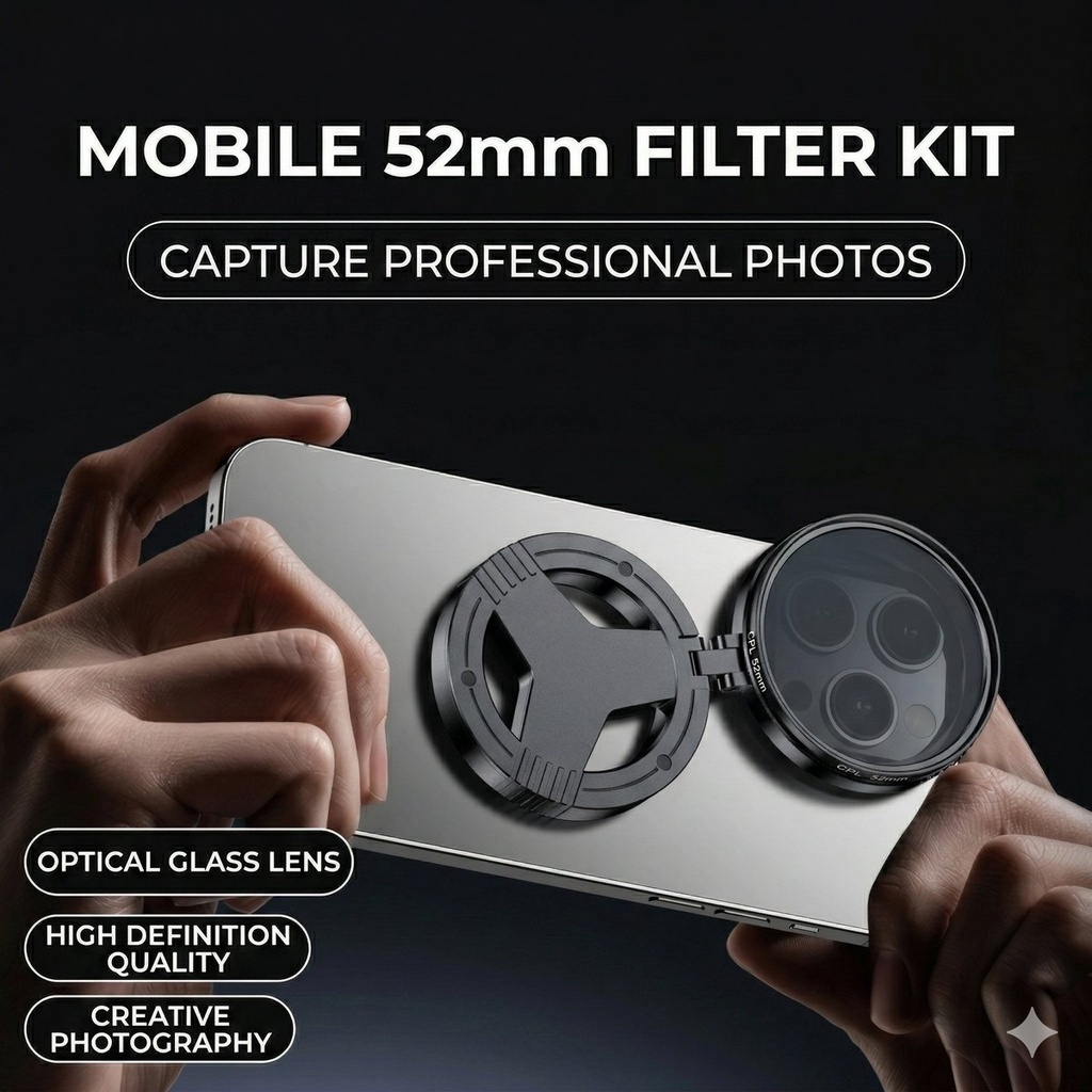 [RZ-127] Filtre anti-reflets magnétique pour smartphone