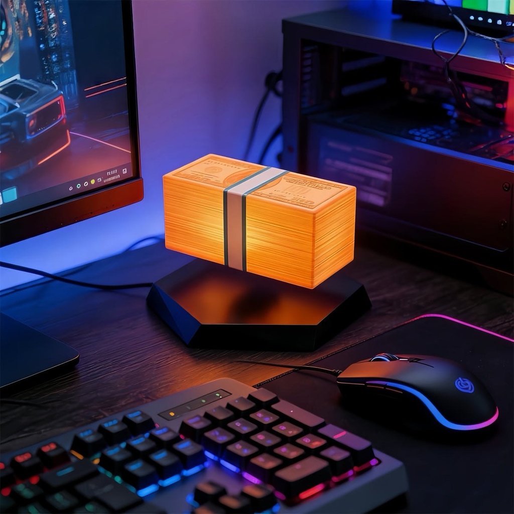 Lampe billet de jeu en lévitation magnétique