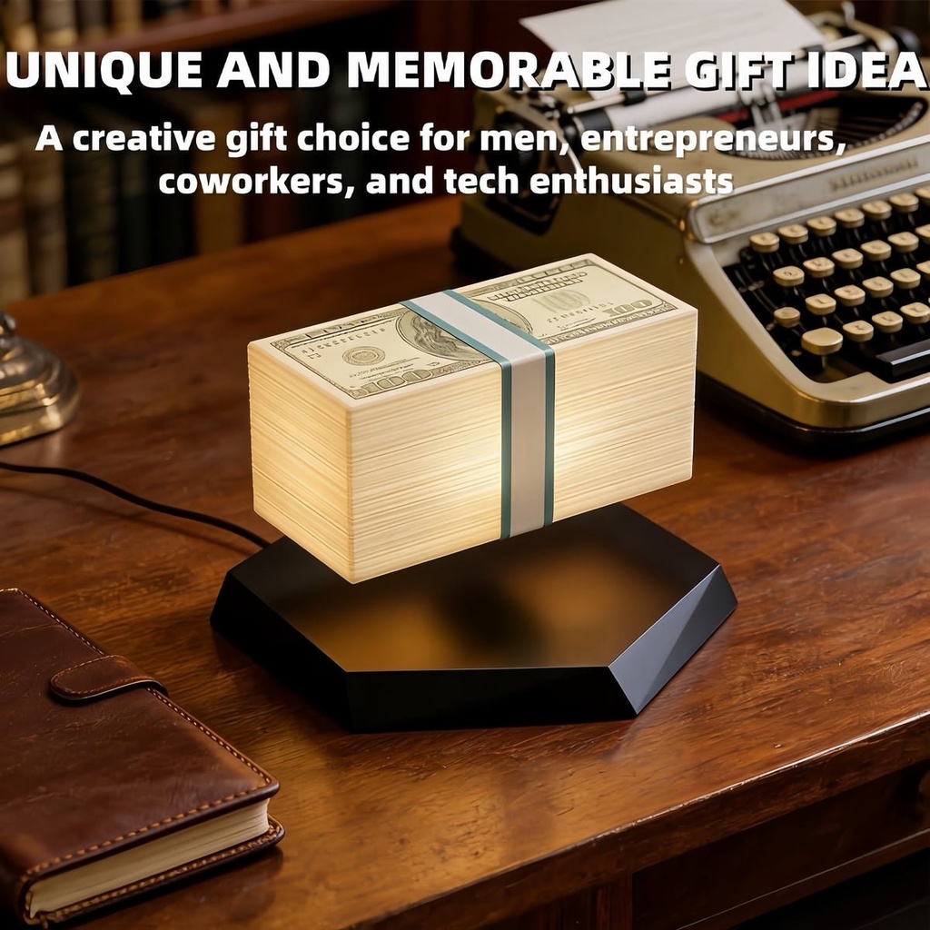Lampe billet de jeu en lévitation magnétique