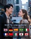 LinguaWave Pro - Écouteurs de traduction instantanée IA