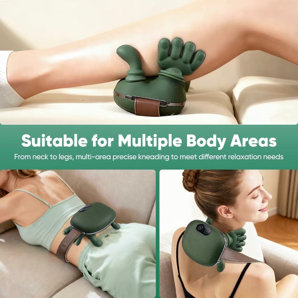 CerviFlex 4D - Masseur shiatsu chauffant sans fil