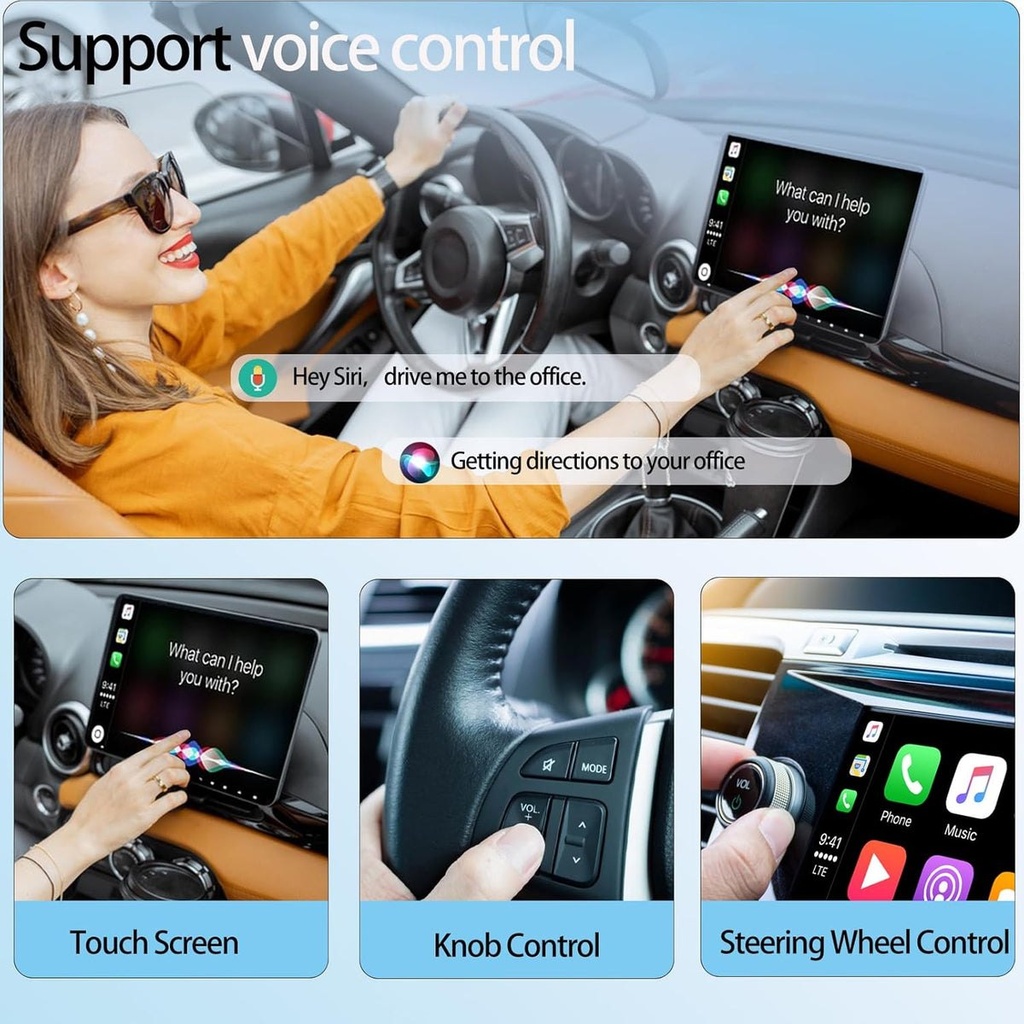 WireFree - Adaptateur CarPlay et Android Auto sans fil