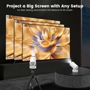 [RZ-106] VistaCast Mini - Vidéoprojecteur connecté orientable 210°