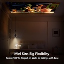 VistaCast Mini - Vidéoprojecteur connecté orientable 210°