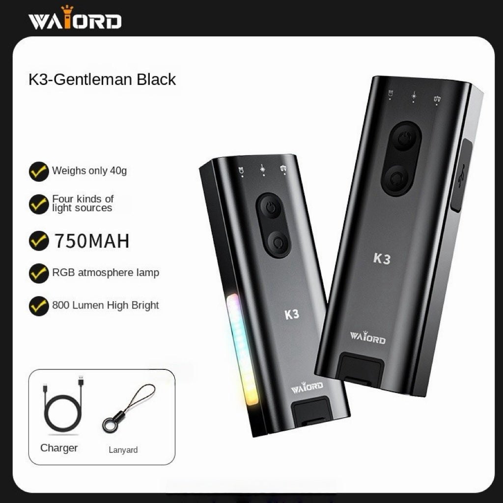 K3 UltraMulti - Lampe porte-clés multifonction 800 lumens