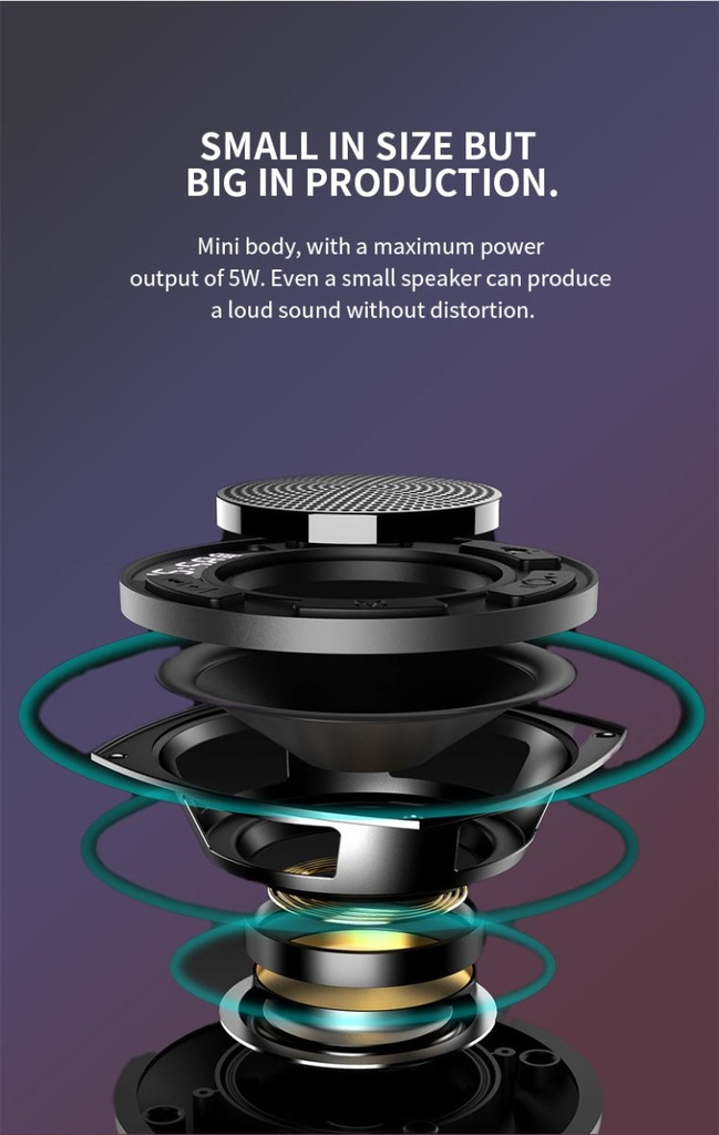 Aquro S3 Ultra - Enceinte de douche étanche IPX7 lumineuse