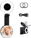 [RZ-096] SnapLite Pro - Lumière selfie magnétique 3 en 1 avec miroir