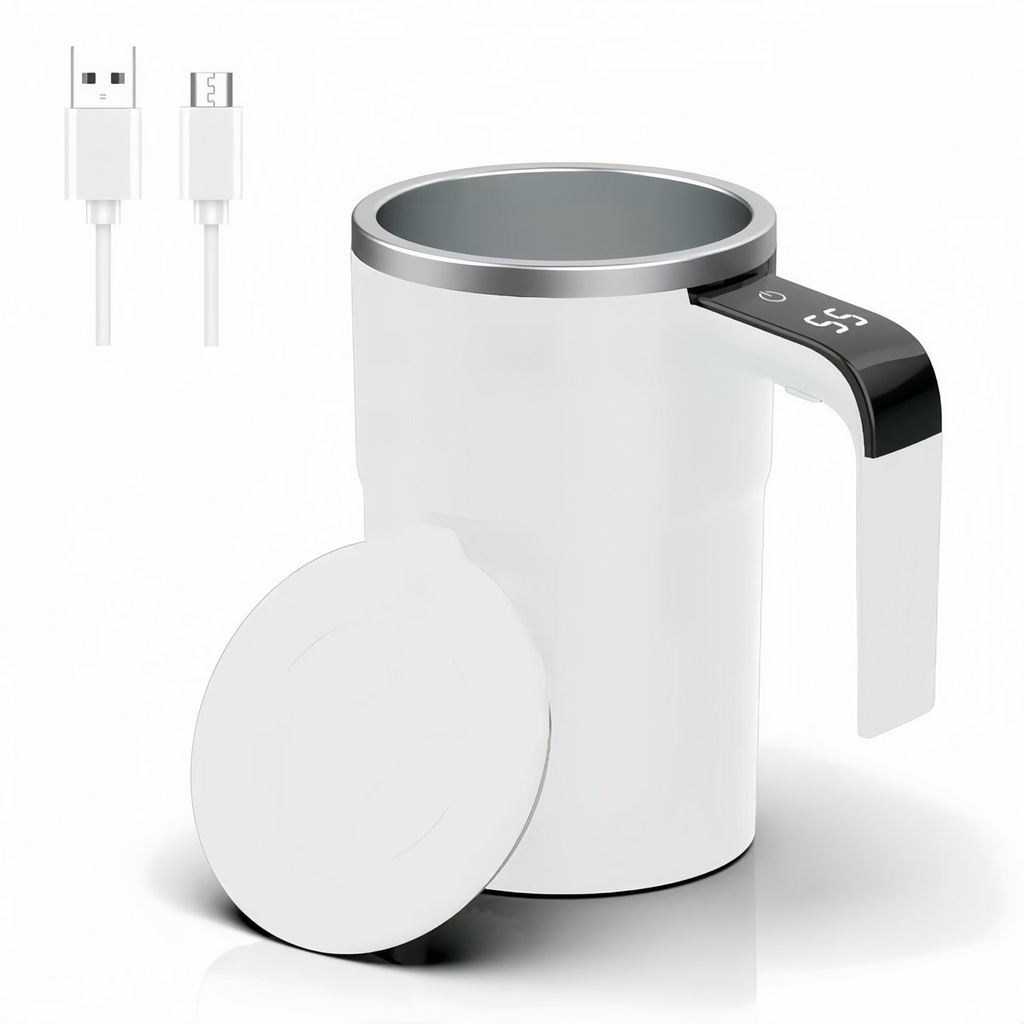 SpinBrew - Mug auto-mélangeur avec écran de température