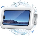 Support de téléphone étanche pour douche, rotation 480°