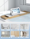 Support de téléphone étanche pour douche, rotation 480°