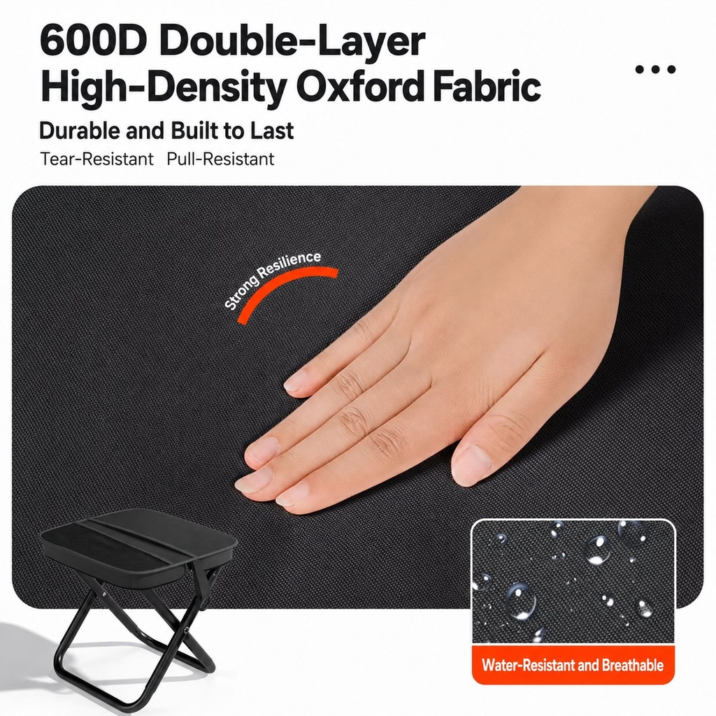 Sac bandoulière 2 en 1 avec tabouret pliant intégré