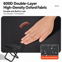 Sac bandoulière 2 en 1 avec tabouret pliant intégré