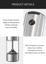 SeasonMate - Moulins électriques sel et poivre en inox